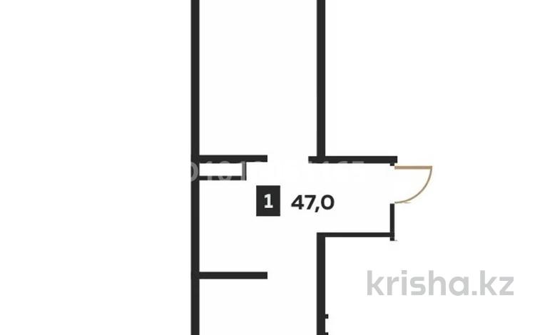 1-комнатная квартира · 47 м² · 2/9 этаж, Кульджинский тракт — Бухтарминская за 25 млн ₸ в Алматы, Турксибский р-н — фото 2
