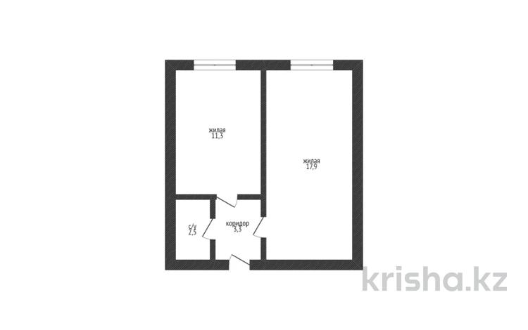 2-комнатная квартира, 35 м², 1/5 этаж, Ауельбекова за 9 млн 〒 в Кокшетау — фото 2