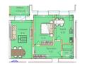 2-комнатная квартира · 61.04 м², Абылай Хана 19 за ~ 20.1 млн 〒 в Щучинске — фото 3