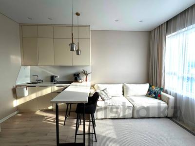 2-комнатная квартира · 47 м² · 16/16 этаж, Егизбаева — Каныша Сатпаева за 56 млн ₸ в Алматы, Алмалинский р-н