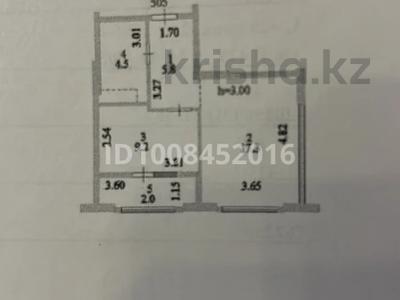 1-комнатная квартира · 39 м² · 7/18 этаж, Е-429 26 за 25.2 млн 〒 в Астане, Нура р-н