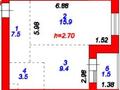 1-бөлмелі пәтер · 37 м² · 4/9 қабат, Байтурсынова 36/1 — Шаймерденова, бағасы: 22.5 млн ₸ в Астане, Алматы р-н — фото 5