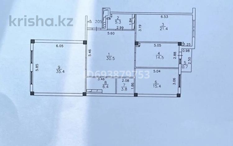 3-комнатная квартира, 133.4 м², 7/10 этаж, 18А мкр 2 за 51 млн 〒 в Актау, 18А мкр — фото 3