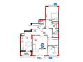 3-комнатная квартира · 115.97 м² · 12/14 этаж, Бухар жырау 33/2 за ~ 96.8 млн ₸ в Астане, Есильский р-н — фото 3