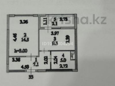 1-комнатная квартира · 38.2 м² · 7/16 этаж, Ракымжан Кошкарбаев 54/2 за 24 млн ₸ в Астане, Сарайшык р-н