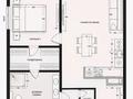 2-комнатная квартира · 56.2 м² · 10/13 этаж, Утепова 31 за 49 млн ₸ в Алматы, Бостандыкский р-н — фото 12