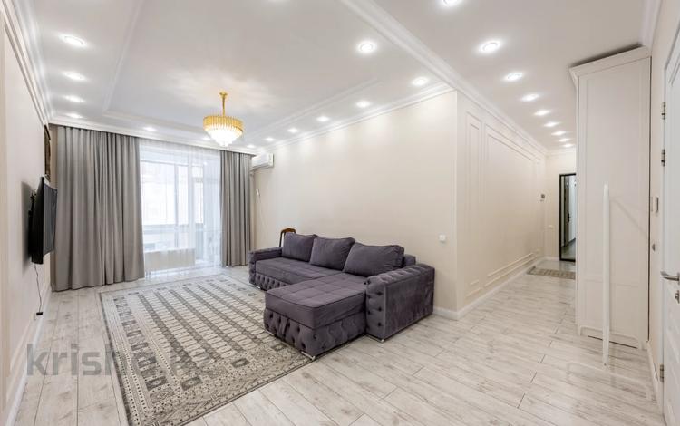 3-комнатная квартира · 95.8 м² · 7/12 этаж, Мухамедханова 4 за 81.5 млн ₸ в Астане, Нура р-н — фото 24