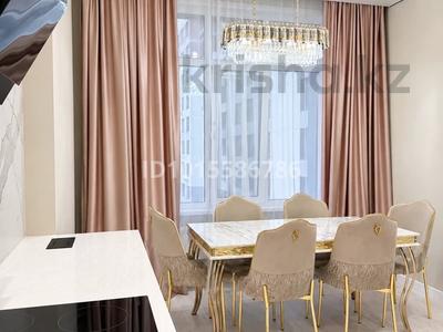 3-бөлмелі пәтер · 91 м² · 4/12 қабат, Керей и Жанибек хандар 44/1, бағасы: 87 млн ₸ в Астане, Есильский р-н