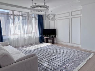 4-комнатная квартира · 122 м² · 21/21 этаж, Кабанбай батыра 43A за 117 млн ₸ в Астане, Есильский р-н