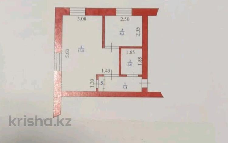 1-бөлмелі пәтер · 31 м² · 3/5 қабат, мкр Омега, Молдашева 39, бағасы: 7 млн ₸ в Уральске — фото 2