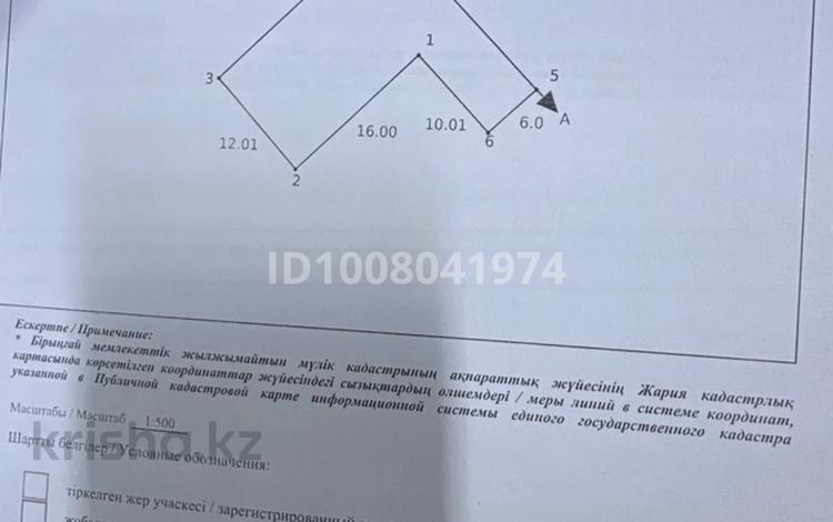 Участок · 11 соток, Кайдауыл батыр 17 — Между рестораном « sunrice” и сауной «Palazzo» за 50 млн ₸ в Актобе, жилой массив Жилянка — фото 2