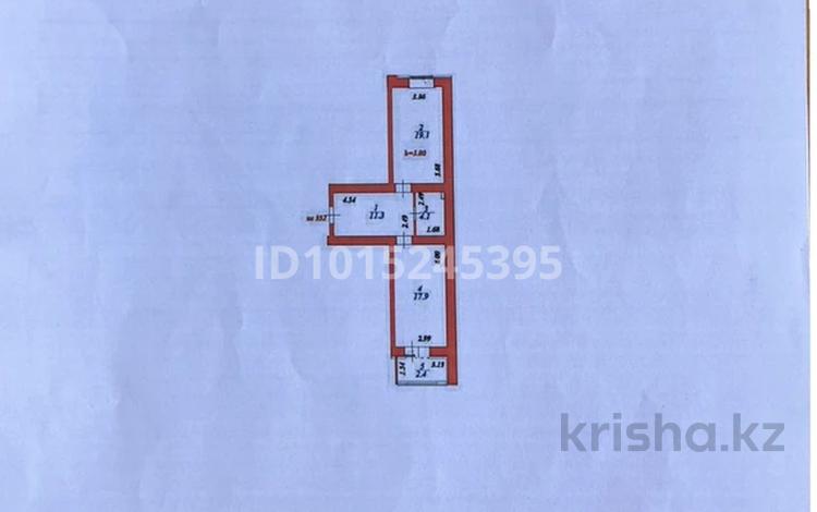2-комнатная квартира · 60 м² · 12/12 этаж, Чингиз Айтматов 60 за 21.5 млн ₸ в Астане, Нура р-н — фото 2