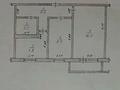 2-комнатная квартира · 52 м² · 3/5 этаж, 4 микрорайон за 17 млн ₸ в Аксае