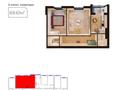 2-комнатная квартира · 71.6 м² · 1/6 этаж, 39-й мкр, 38 мкр 11 — 34школа, Ана мен баланың дәл жанында за 16 млн ₸ в Актау — фото 4