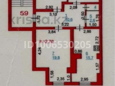 3-комнатная квартира · 74.8 м² · 3/5 этаж, Смагулова 56 — Кулибаевский дом на берегу реки Урал за 25 млн ₸ в Атырау