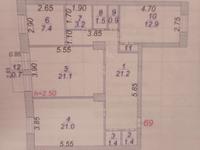 3-бөлмелі пәтер · 94 м² · 4/4 қабат, Пр. Республики 10, бағасы: 18.5 млн 〒 в Темиртау