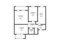 3-комнатная квартира · 84.2 м² · 2/9 этаж, Курганская 2А за 49.9 млн ₸ в Костанае — фото 14