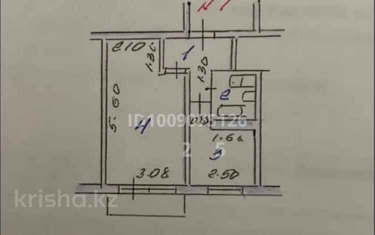 1-комнатная квартира · 37 м² · 2/5 этаж, рысбек батыра 1 — Возле заводского за 11 млн ₸ в Таразе — фото 3