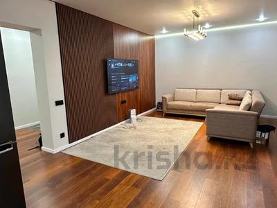 3-комнатная квартира · 111.67 м² · 5/12 этаж, Егизбаева — Каныша Сатпаева за 120 млн 〒 в Алматы, Бостандыкский р-н