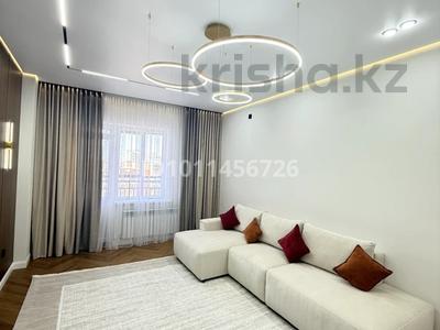 3-комнатная квартира · 102.1 м² · 11/16 этаж, Ракымжан Кошкарбаев 54A за 77 млн 〒 в Астане, Сарайшык р-н