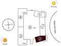 2-комнатная квартира · 72 м² · 5/7 этаж, ул. Жошы хан 12/3 за 62 млн ₸ в Астане, Есильский р-н — фото 2