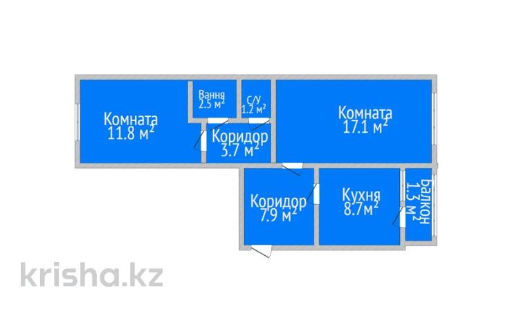 2-комнатная квартира, 54 м², 4/5 этаж, Баймагамбетова 4А