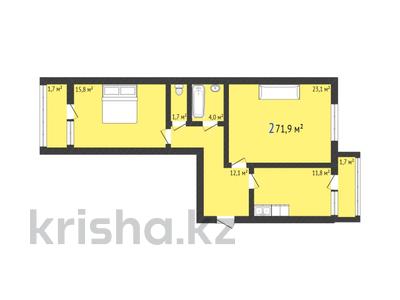 2-комнатная квартира, 71.9 м², 1/5 этаж, Береке за ~ 23 млн 〒 в Костанае