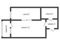 1-комнатная квартира · 31.7 м² · 5/6 этаж, проспект Нурсултана Назарбаева за 16.2 млн ₸ в Костанае — фото 11