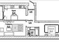 2-бөлмелі пәтер · 59.25 м² · 8/9 қабат, Ч. Айтматова БН, бағасы: 28.4 млн ₸ в Астане, Нура р-н — фото 2