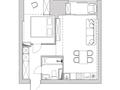 2-комнатная квартира · 50 м² · 3/4 этаж, Ер Тостык за ~ 45 млн ₸ в Алматы, Наурызбайский р-н — фото 22