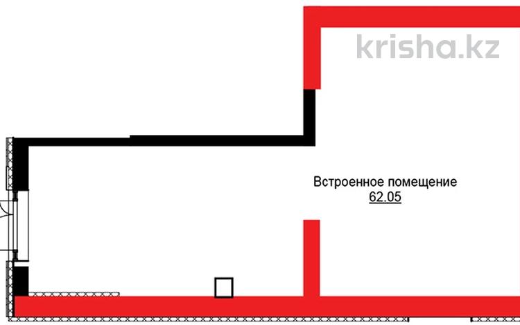 Еркін, кеңселер, дүкендер мен бутиктер, қоймалар, қоғамдық тамақтану орны, медорталықтар мен дәріханалар, білім орталықтары, ойын-сауық · 62.05 м², бағасы: ~ 47.5 млн ₸ в Астане, Нура р-н — фото 7
