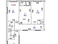 3-бөлмелі пәтер · 100.4 м² · 3/7 қабат, мкр Ботакоз 2/1 — проспект Рыскулова -Момыш-улы, бағасы: 71.3 млн ₸ в Алматы, Алатауский р-н — фото 22