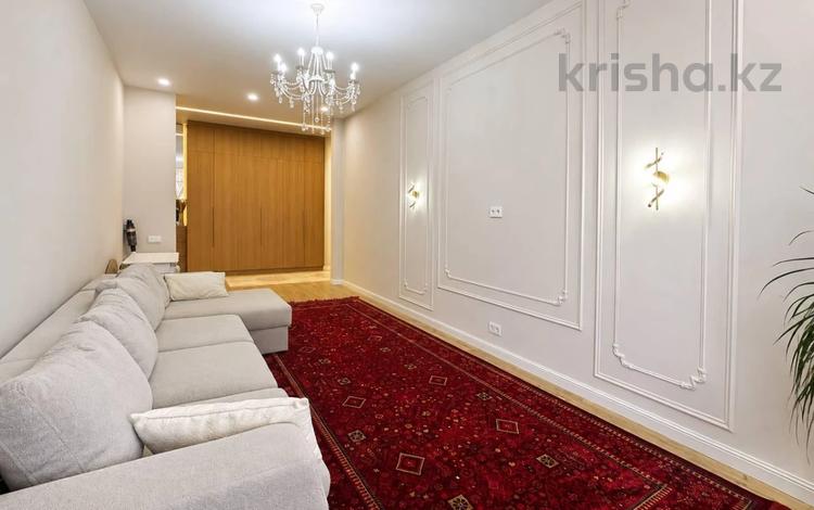 3-комнатная квартира · 112 м² · 6/14 этаж, Шамши Калдаяков 16 за 93 млн ₸ в Астане, Сарайшык р-н — фото 2