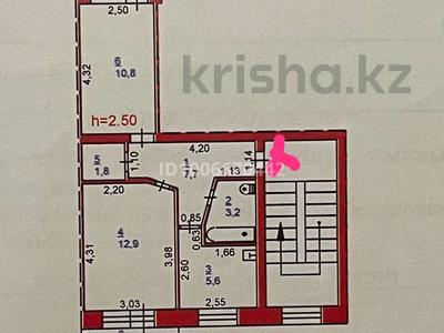 2-комнатная квартира · 44 м² · 5/5 этаж, Кутузова 3/1 — Район вокзала за 13.3 млн 〒 в Павлодаре