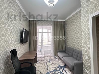 Аренда квартир в Астане: 1-комнатная квартира · 40 м² · 9/9 этаж · помесячно, Жошы хан 1/1 за 200 000 〒 1-комнатная квартира · 40 м² · 9/9 этаж · помесячно, Жошы хан 1/1 за 200 000 〒 в Астане, Есильский р-н