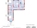 3-бөлмелі пәтер · 91.57 м² · 2/6 қабат, Тараз 135/11, бағасы: 63 млн ₸ в Алматы, Турксибский р-н