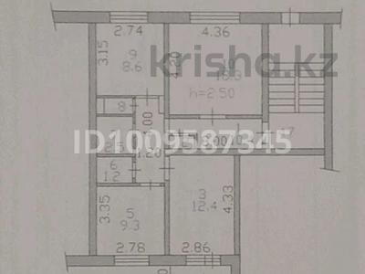 3-бөлмелі пәтер · 64 м² · 1/5 қабат, Турксибская 30 — Остановка Народная, бағасы: 25 млн ₸ в Семее