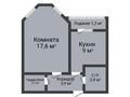 1-комнатная квартира · 37.3 м² · 4/9 этаж, Юбилейный 9 за 18.5 млн ₸ в Костанае — фото 2