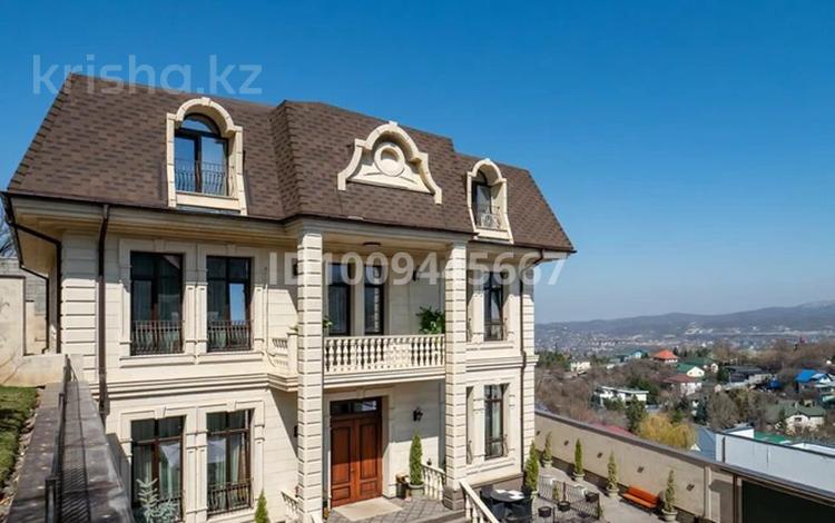 Отдельный дом · 6 комнат · 530 м² · 10 сот., мкр Каменское плато 150 за 850 млн ₸ в Алматы, Медеуский р-н — фото 2