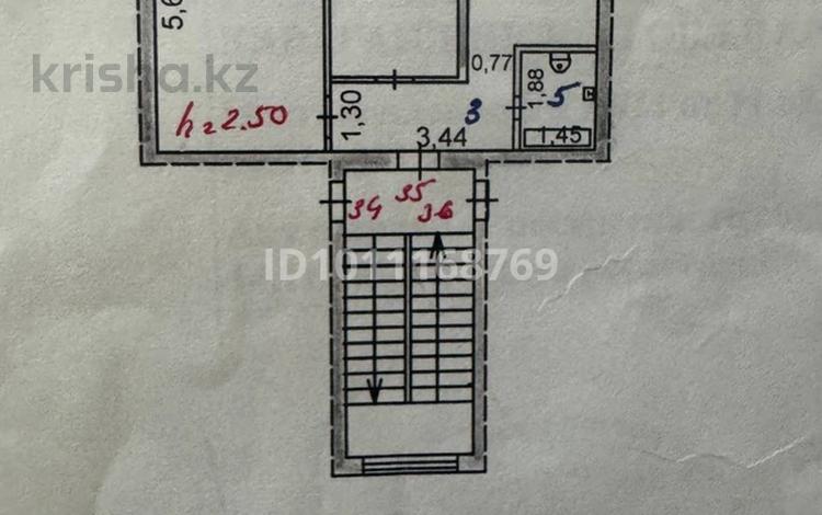 2-бөлмелі пәтер · 44.8 м² · 2/5 қабат, Женис 1, бағасы: 16 млн ₸ в Жезказгане — фото 2