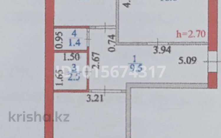 2-комнатная квартира · 60 м² · 4/5 этаж, бокейхана 21/3 — рядом Ботанический сад за 36 млн ₸ в Астане, Есильский р-н — фото 2