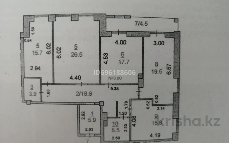 4-комнатная квартира, 133.8 м², 4/12 этаж, Абая 111