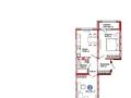 2-комнатная квартира · 60.25 м² · 7 этаж, С 902 8 за 33 млн ₸ в Астане, Сарыарка р-н — фото 11