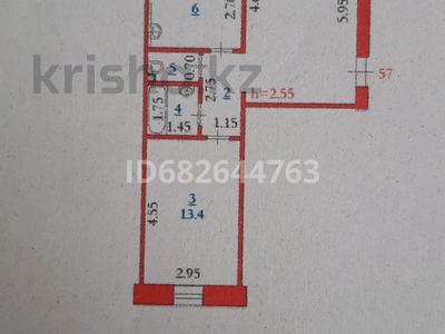 2-комнатная квартира, 52 м², 4/6 этаж, Старый город за 17.5 млн 〒 в Актобе, Старый город