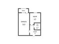 1-бөлмелі пәтер · 30.4 м² · 5/5 қабат, Джамбула, бағасы: 14 млн ₸ в Костанае — фото 8