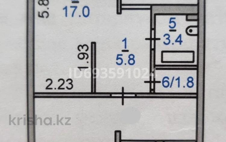 1-комнатная квартира, 37.5 м², 4/10 этаж, Алтынсарина 122 за 19.5 млн 〒 в Костанае — фото 2