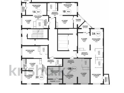 2-бөлмелі пәтер · 57 м² · 7/16 қабат, Сатпаева 90/58, бағасы: 55 млн ₸ в Алматы, Бостандыкский р-н