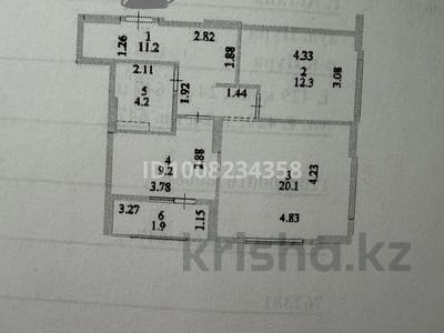 2-комнатная квартира · 59 м² · 12/16 этаж, Е-429 26 — Сыганак-Айтматова за 33.6 млн 〒 в Астане, Нура р-н