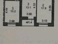 2-бөлмелі пәтер · 60.4 м² · 6/9 қабат, Микрорайон Береке, Микрорайон Береке 60, бағасы: 29.5 млн ₸ в Костанае — фото 6
