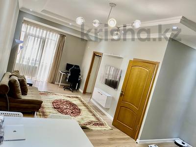 2-комнатная квартира, 62 м², 6/12 этаж помесячно, Каирбекова 35 а — Гоголя Каирбекова за 320 000 〒 в Алматы, Медеуский р-н